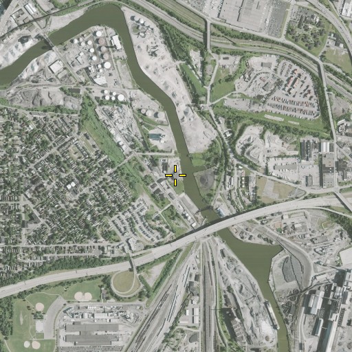 Aerial/Satellite Image of Kingsbury Run, OH