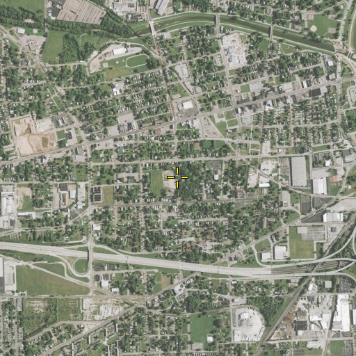 Aerial/Satellite Image of McFarlane School, OH