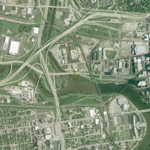 Aerial/Satellite Image of Olentangy River, OH