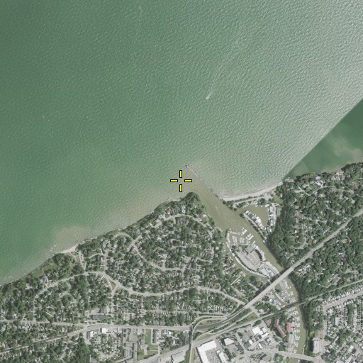 Aerial/Satellite Image of Rocky River, OH