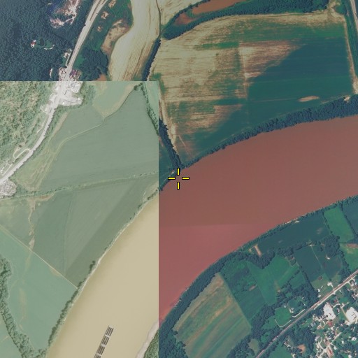 Aerial/Satellite Image of Slab Run, OH