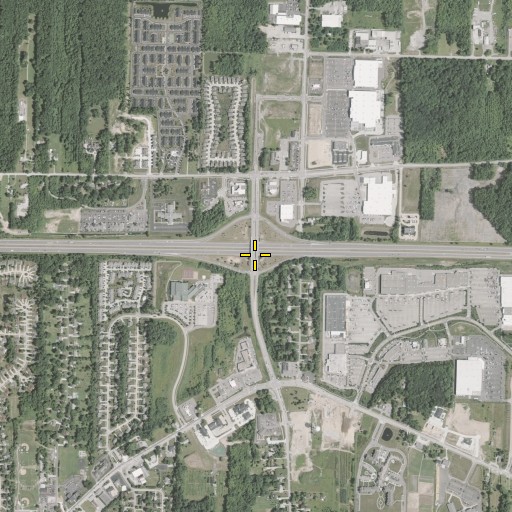 Aerial/Satellite Image of Interchange 153, OH
