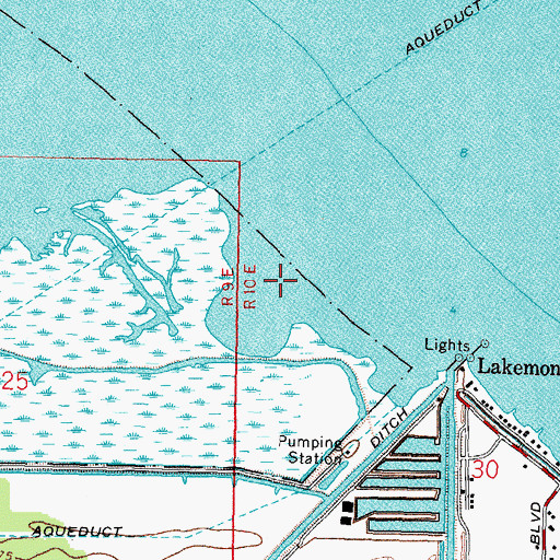 Topographic Map of Potters Pond, OH