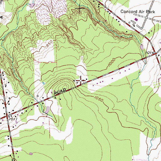 Topographic Map of Perkins Camp (historical), OH