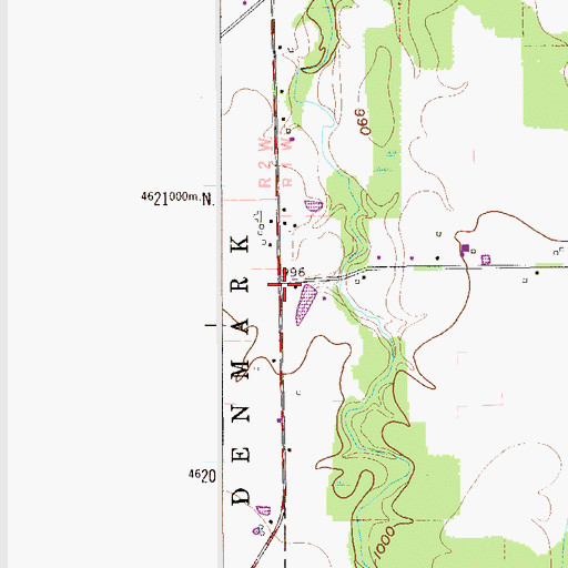 Topographic Map of Anderson (historical), OH