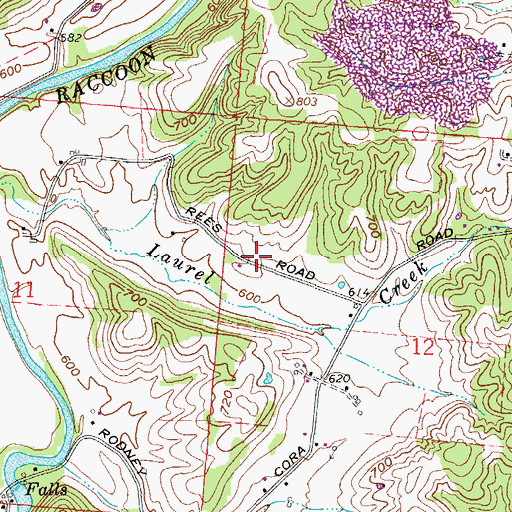 Topographic Map of McCormick (historical), OH