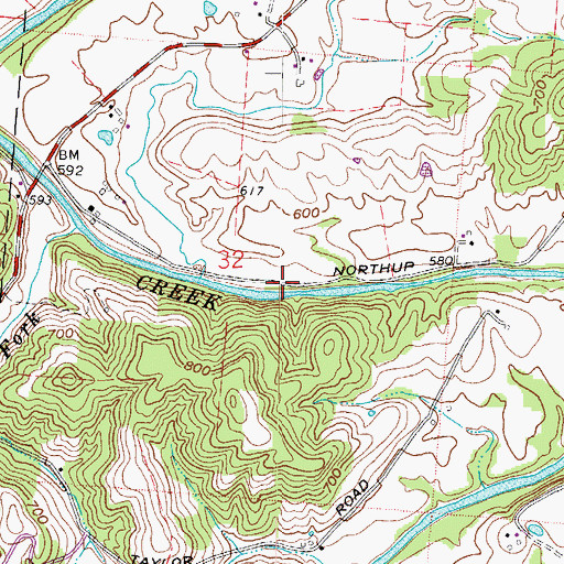 Topographic Map of Wigner (historical), OH