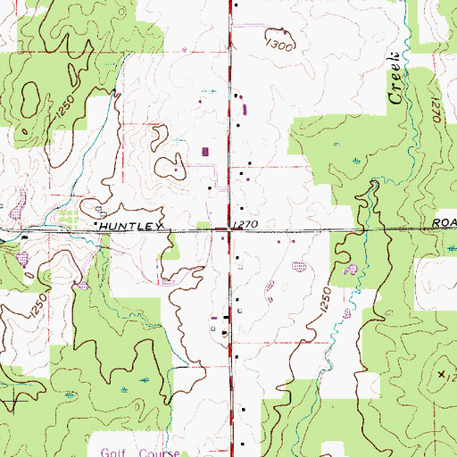 Topographic Map of Beardsley (historical), OH