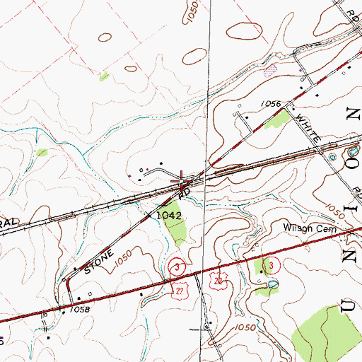 Topographic Map of Clinton, OH