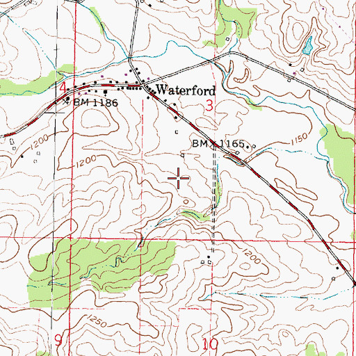 Topographic Map of Maple Grove Farm (historical), OH
