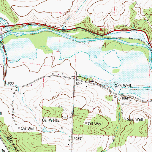 Topographic Map of School Number 1 (historical), OH