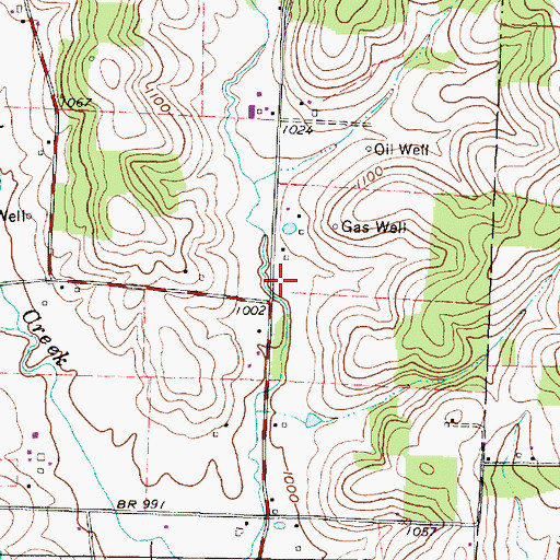 Topographic Map of School Number 2 (historical), OH