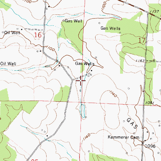 Topographic Map of School Number 3 (historical), OH