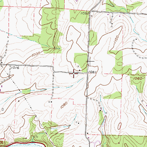 Topographic Map of School Number 6 (historical), OH