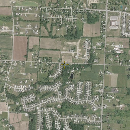 Aerial/Satellite Image of School Number 2 (historical), OH