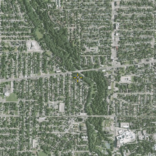 Aerial/Satellite Image of Notre Dame Academy, OH