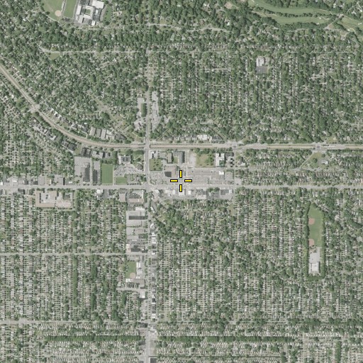 Aerial/Satellite Image of Chagrin-Lee-Avalon Shopping Center, OH