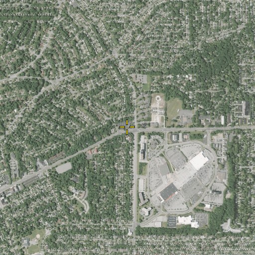 Aerial/Satellite Image of Forest Hill Church of Christ, OH