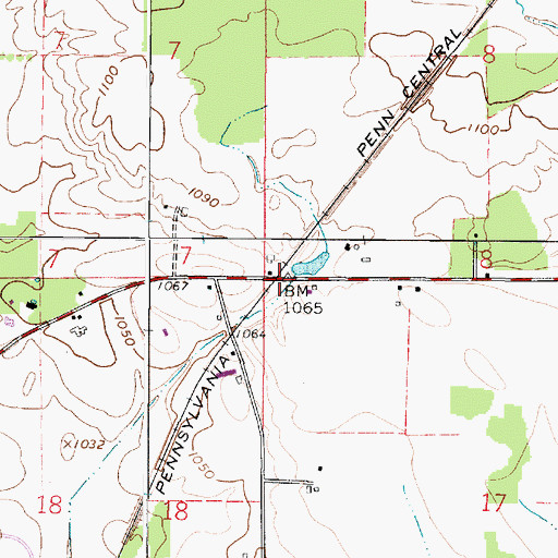 Topographic Map of School Number 2 (historical), OH