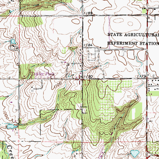 Topographic Map of School Number 4 (historical), OH