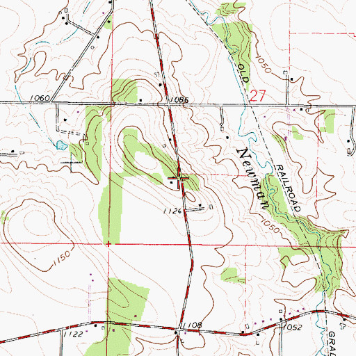 Topographic Map of School Number 6 (historical), OH