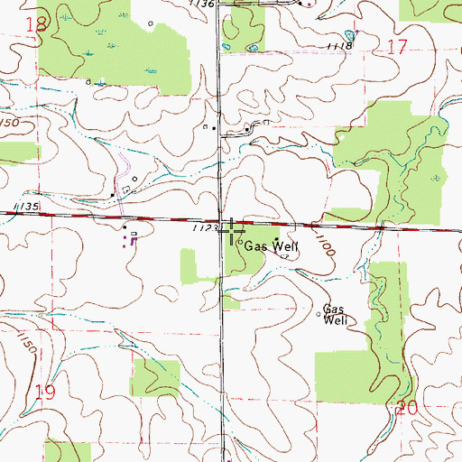 Topographic Map of School Number 5 (historical), OH