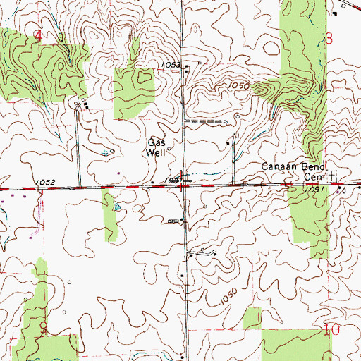 Topographic Map of School Number 2 (historical), OH