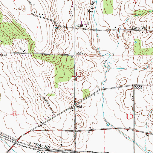 Topographic Map of School Number 7 (historical), OH