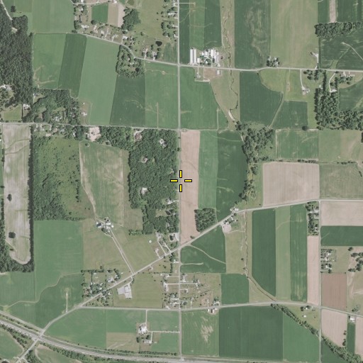 Aerial/Satellite Image of School Number 7 (historical), OH