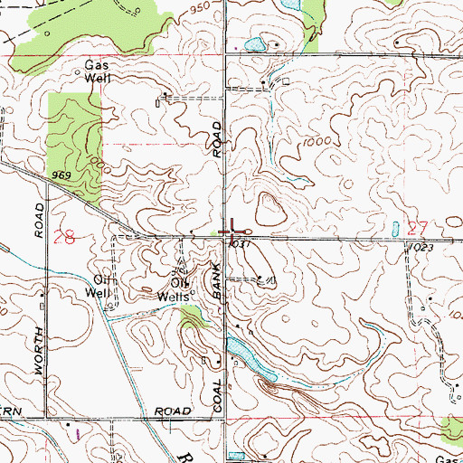 Topographic Map of School Number 7 (historical), OH