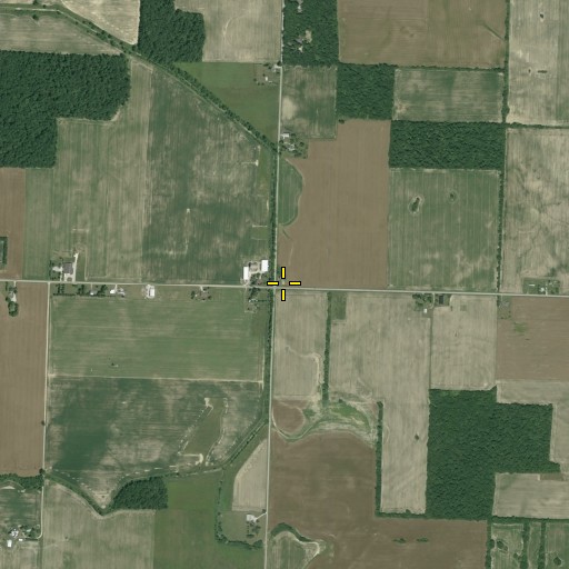 Aerial/Satellite Image of School Number 5 (historical), OH