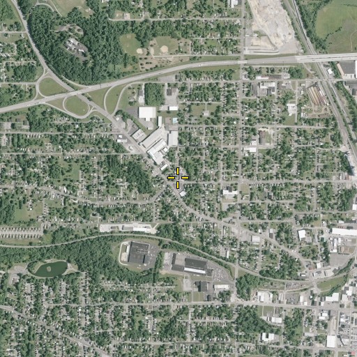 Aerial/Satellite Image of Pilgrim Tabernacle, OH