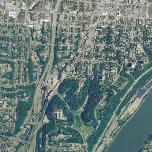 Aerial/Satellite Image of Eden Park School (historical), OH
