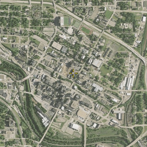 Aerial/Satellite Image of Rayen School (historical), OH