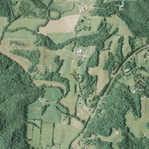 Aerial/Satellite Image of Mound Cemetery Mound, OH