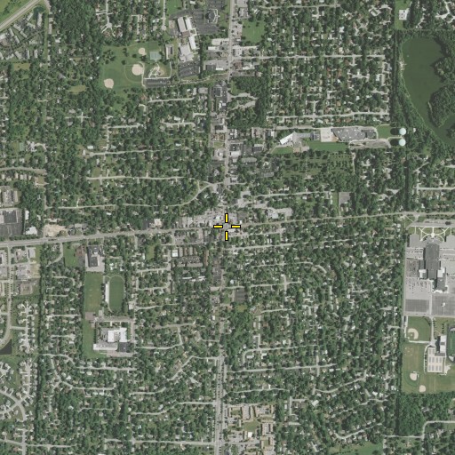 Aerial/Satellite Image of Centerville Historic District, OH
