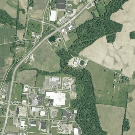 Aerial/Satellite Image of Beaver Run, OH