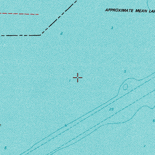 Topographic Map of Entrance Channel, OH