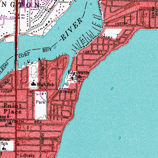 Topographic Map of The Church of Jesus Christ of Latter Day Saints, OH