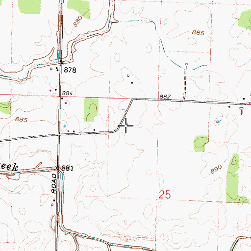 Topographic Map of Zion Methodist Episcopal Church (historical), OH
