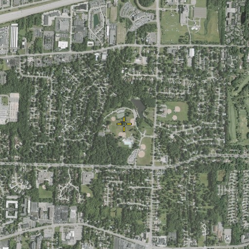 Aerial/Satellite Image of Clague Park, OH