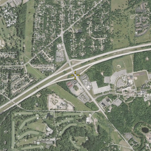 Aerial/Satellite Image of Interchange 193, OH