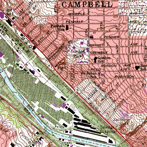 Topographic Map of Greater Liberty Baptist Church, OH