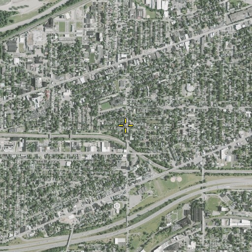 Aerial/Satellite Image of Calvary Reformed Church, OH