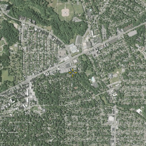 Aerial/Satellite Image of Cleveland Heights Methodist Episcopal Church (historical), OH