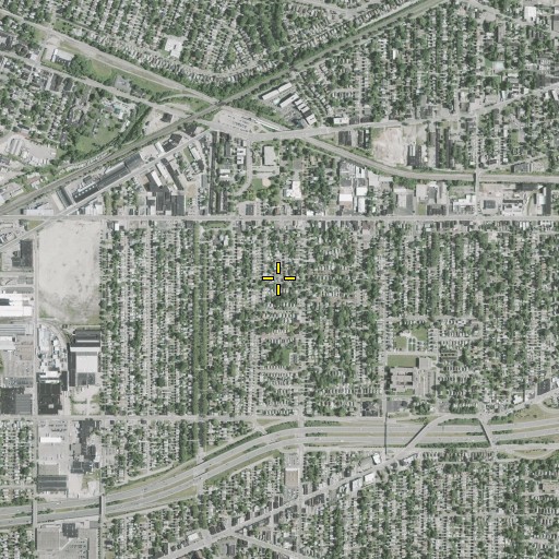 Aerial/Satellite Image of Cudell, OH