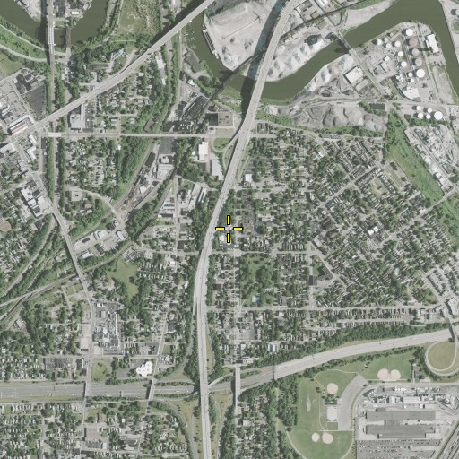 Aerial/Satellite Image of Holy Ghost Byzantine Catholic Church, OH
