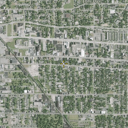 Aerial/Satellite Image of First German Methodist Episcopal Church (historical), OH