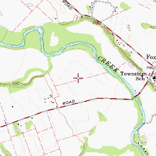 Topographic Map of Pickaway County, OH