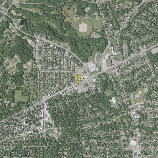 Aerial/Satellite Image of Cleveland Heights City Hall, OH